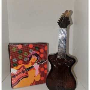 VINTAGE-NWOT-AVON ELECTRIC GUITAR Wild Country Cologne in Original Box